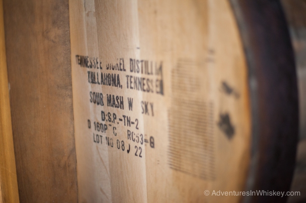 The bottom line "Lot No 08 J 22" means this barrel was filled on December 22, 2008.