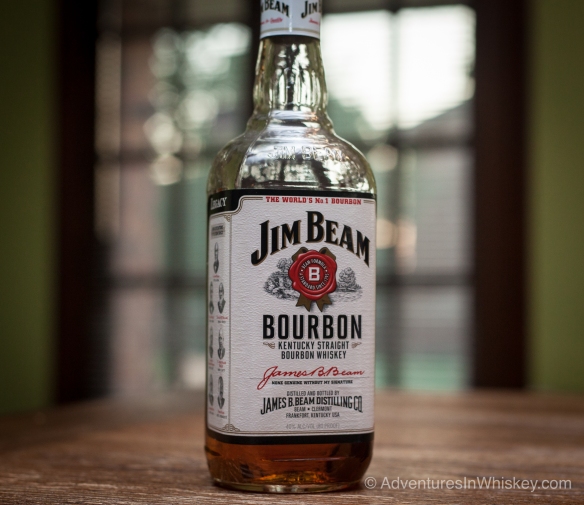 Beam (White In Kentucky Whiskey Bourbon Label) | Adventures Review Whiskey Jim